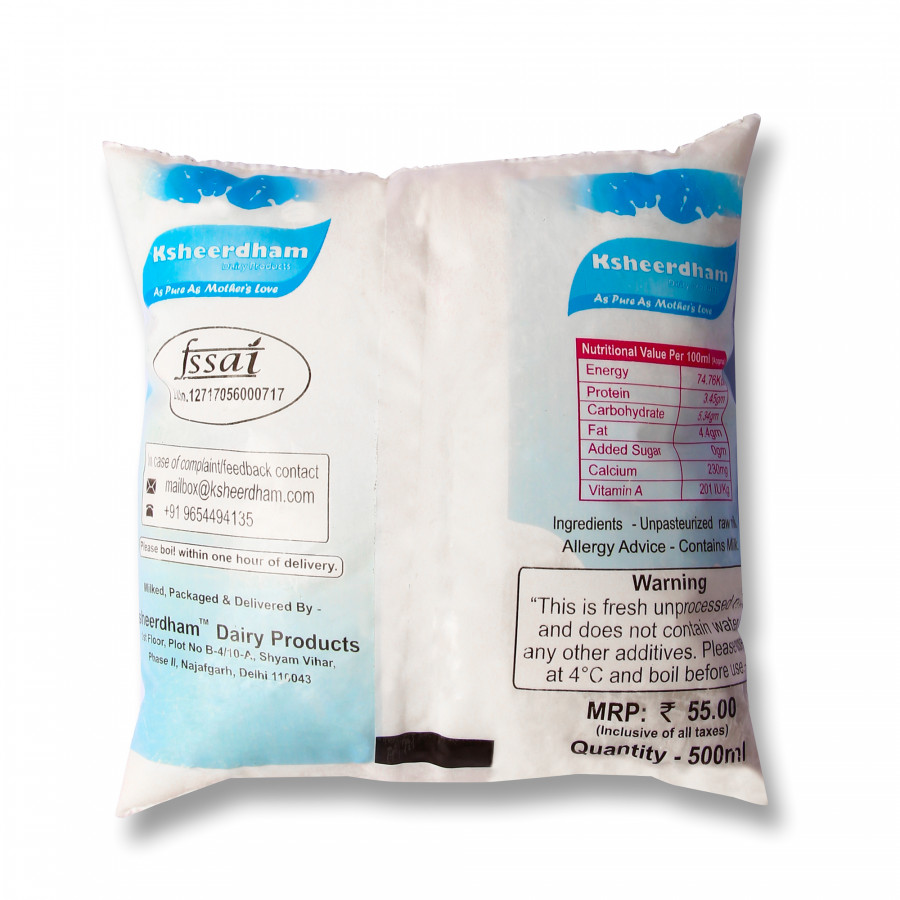 A2 Gir Cow Milk (Pouch)