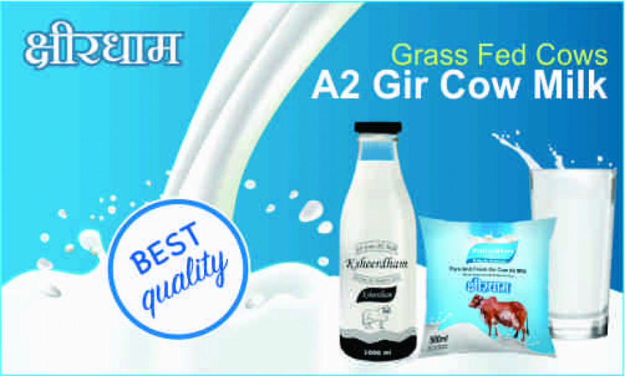 A2 Gir Cow Milk (Pouch)