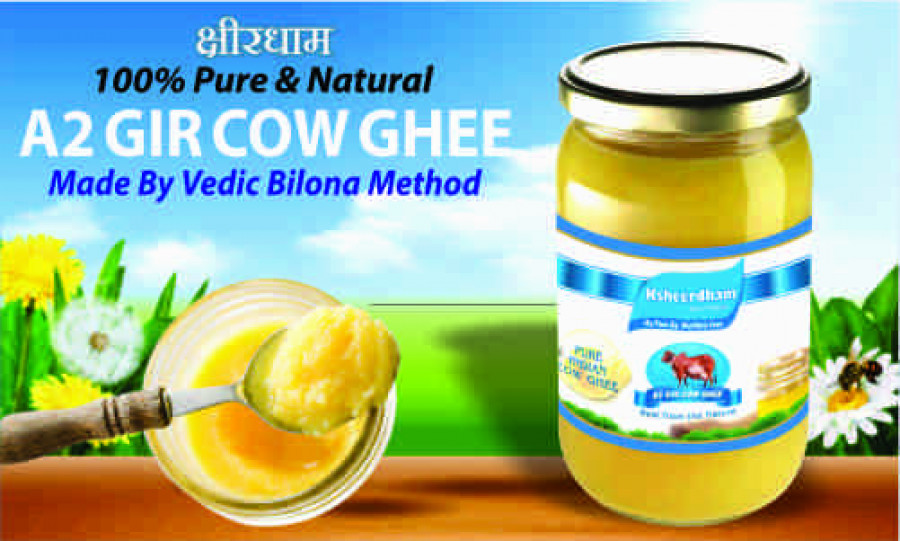 A2 Gir Cow Ghee Half Ltr